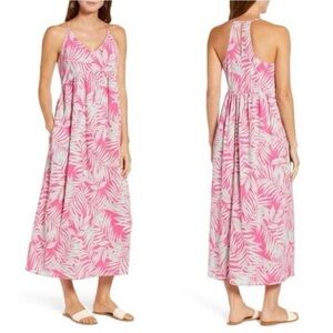 Gibson Tropical Breeze Maxi Dress Size Medium
